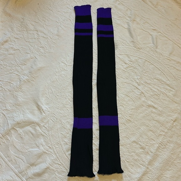 NWOT Pole Candy Ribbed Thigh High Leg Warmers - Picture 13 of 13
